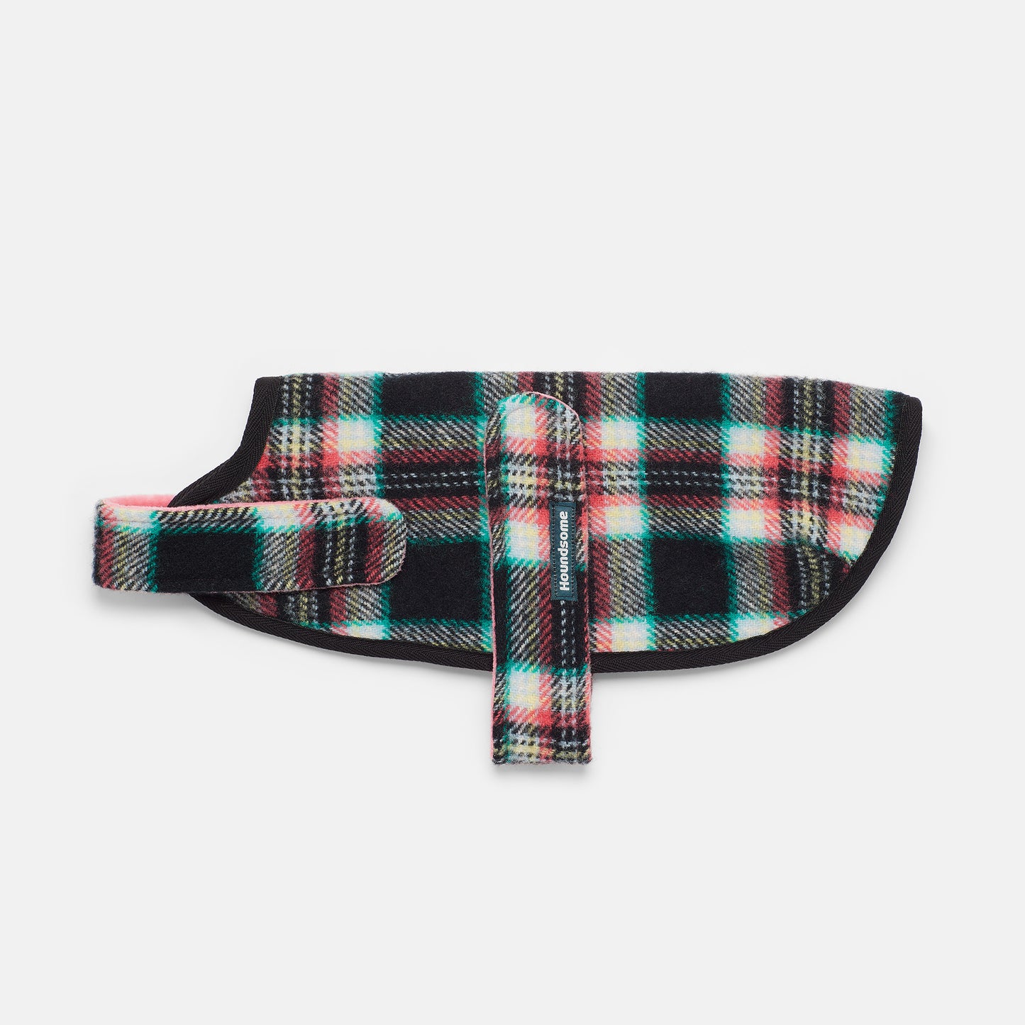 Dachshund Dog Coat Black Cockatoo Coral