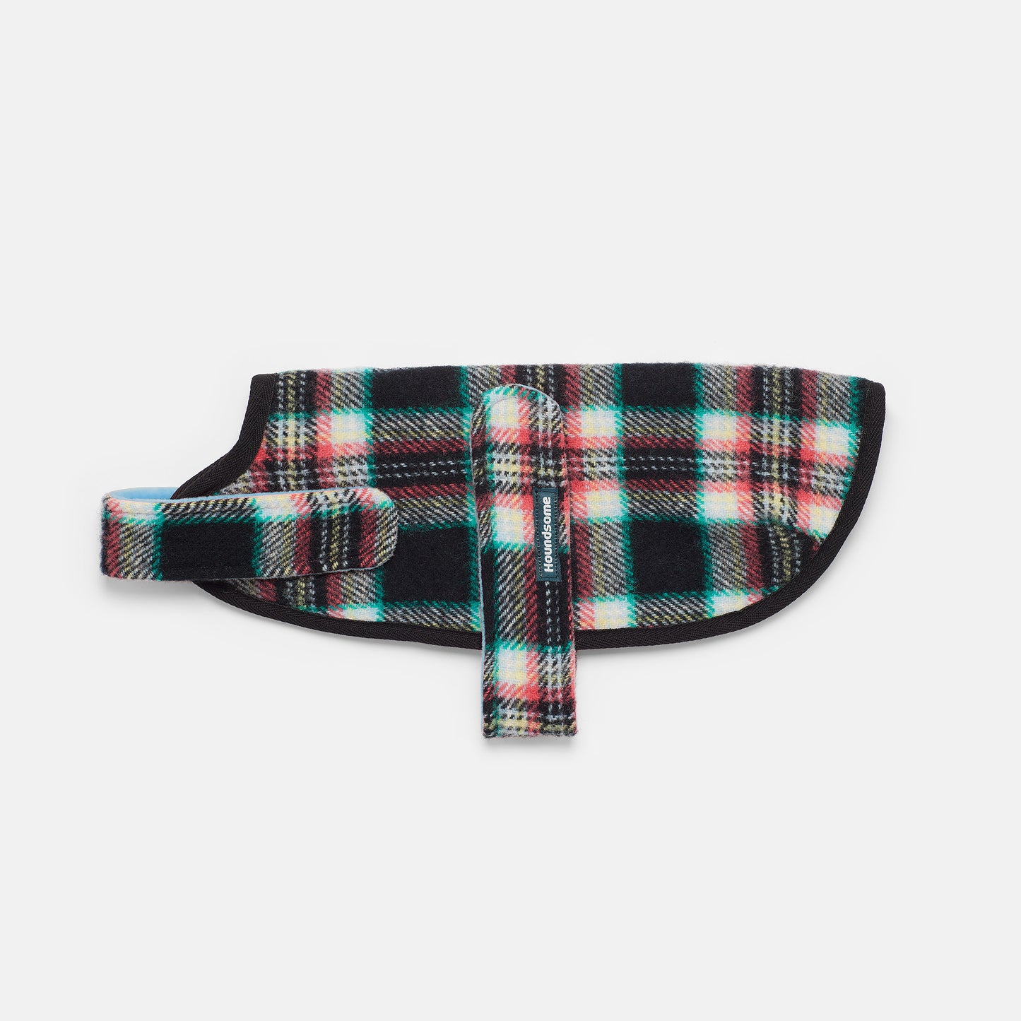 Dachshund Dog Coat Black Cockatoo Teal