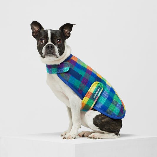 Dog Coat Eucalypt Blue