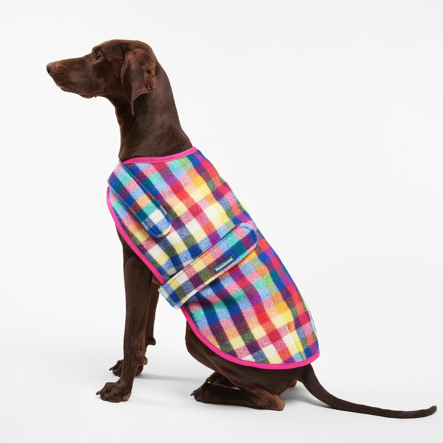 Dog Coat Grevillea Pink