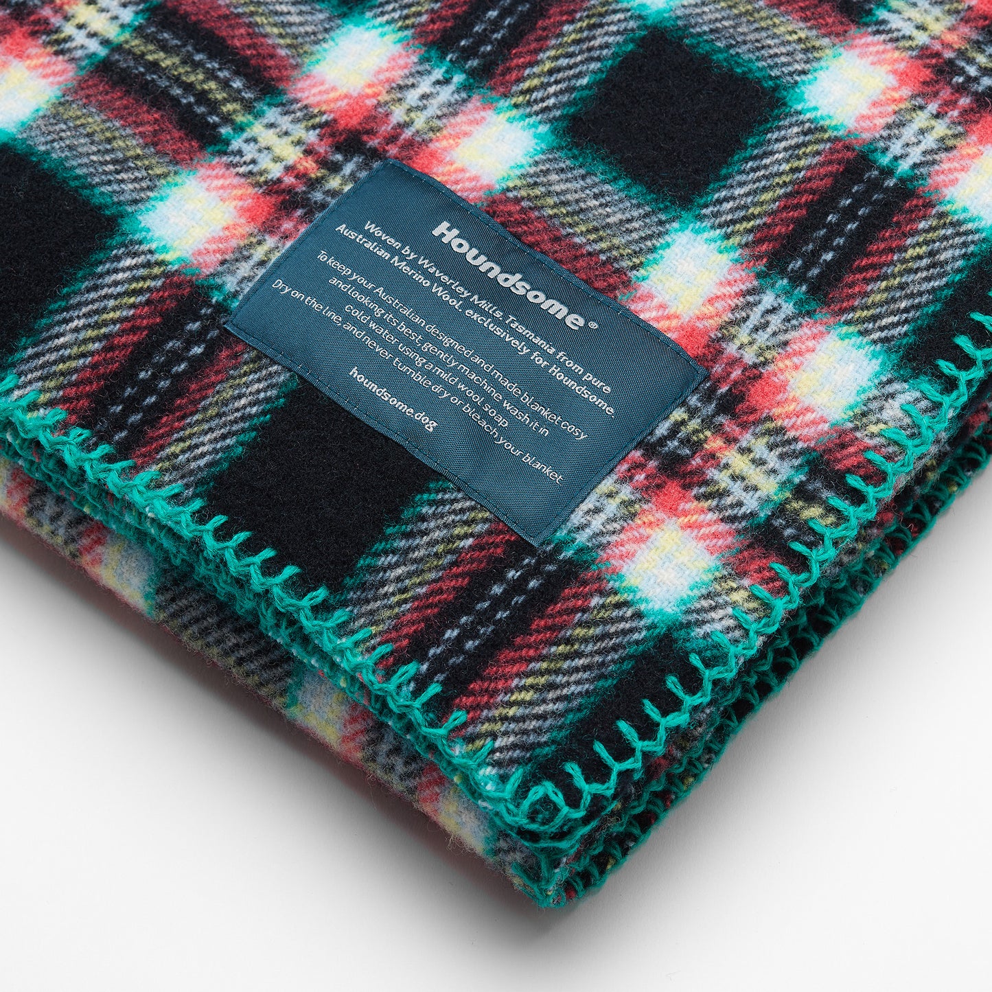 Dog Blanket Black Cockatoo