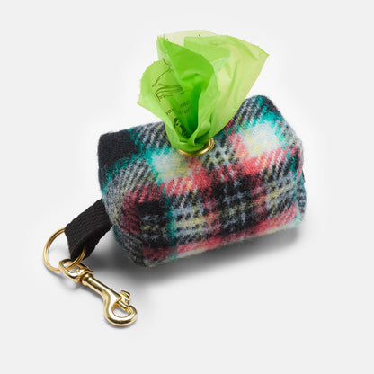 Dog Poo Bag Holder Black Cockatoo