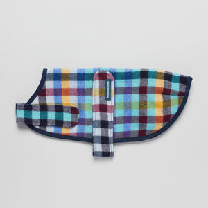 Duncan Dog Sportcoat (with harness opening) in Banksia Check