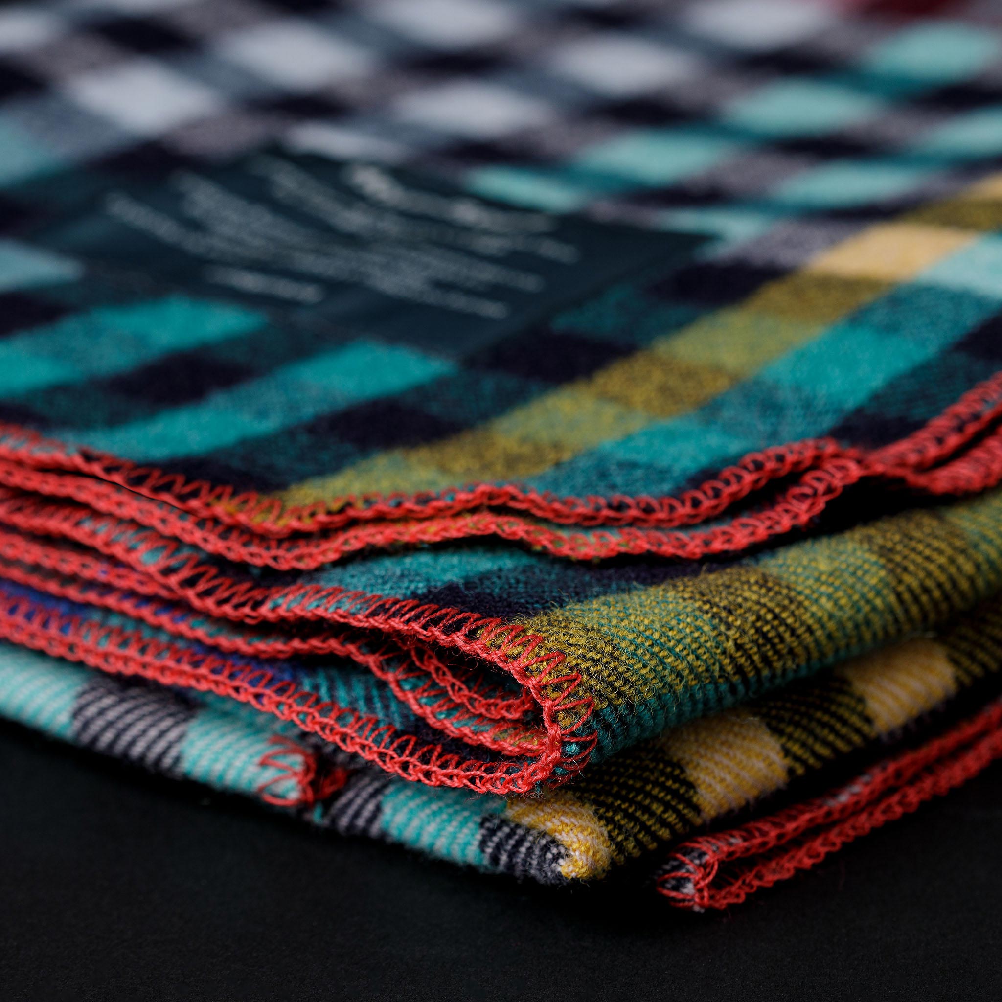 Patty Dog Blanket in Banksia Check